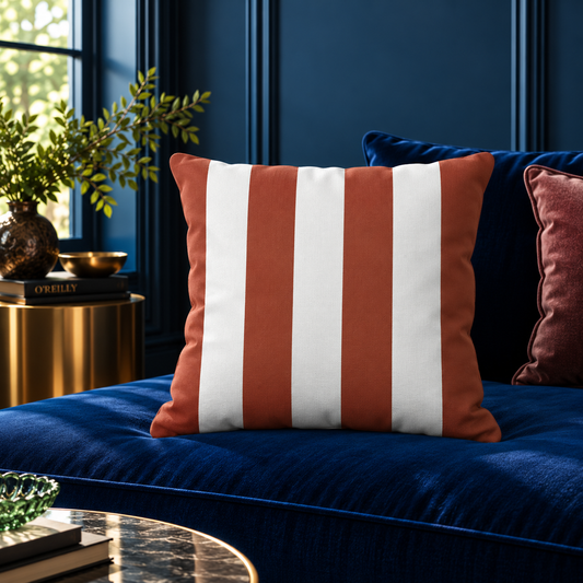 O’Reilly Copper Stripe Cushion