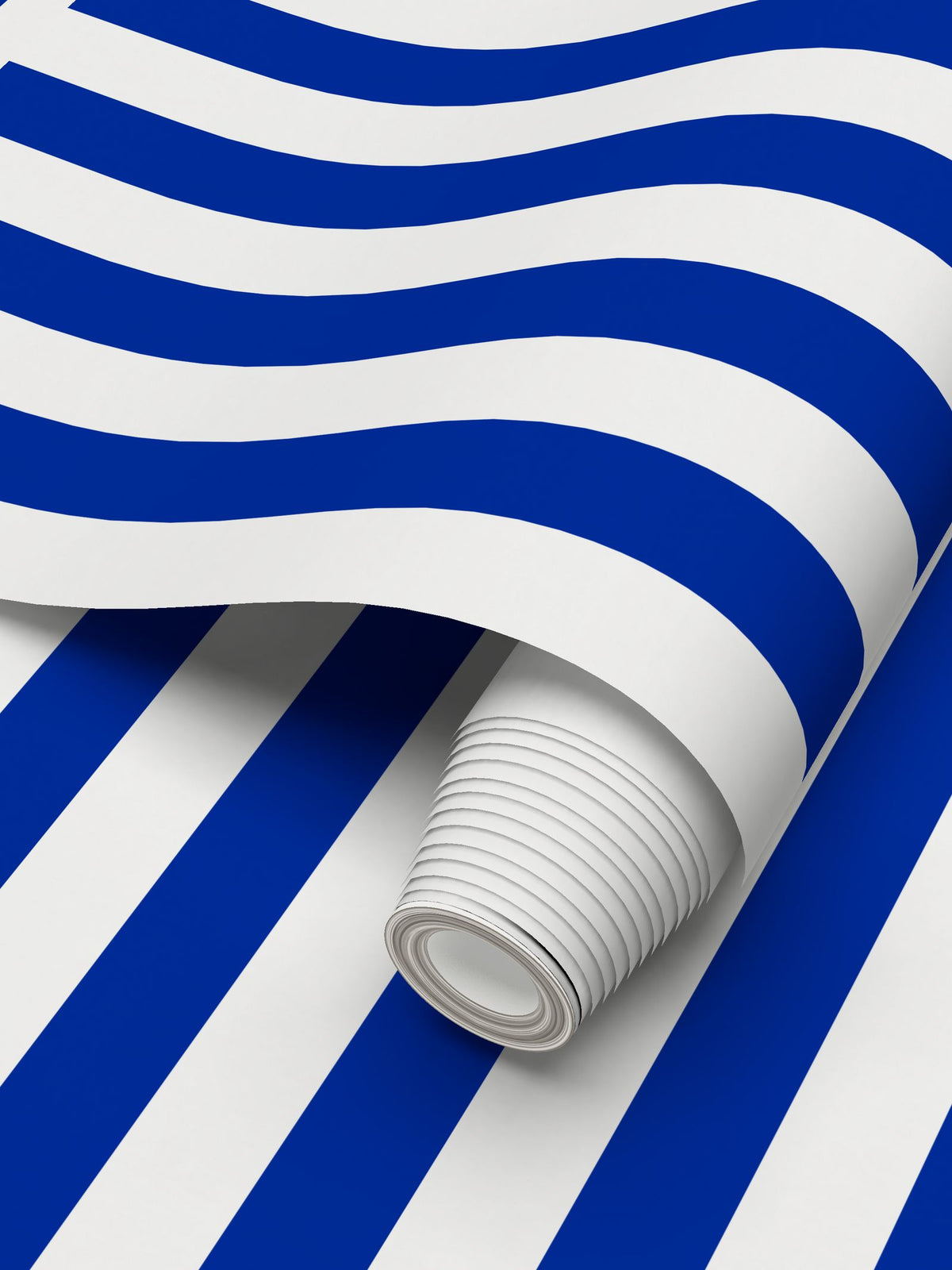 O’Reilly Cobalt Blue Stripe Wallpaper