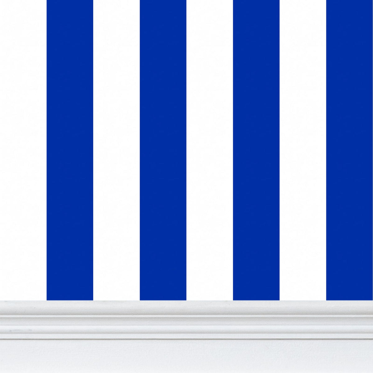 O’Reilly Cobalt Blue Stripe Wallpaper