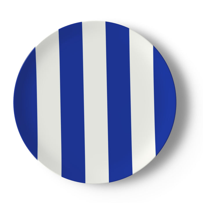 Maxi 10.4” O’Reilly Cobalt Blue Stripe Decorative Plate