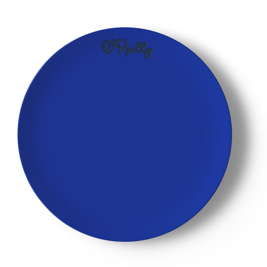 Maxi 10.4” O’Reilly Cobalt Blue Decorative Plate