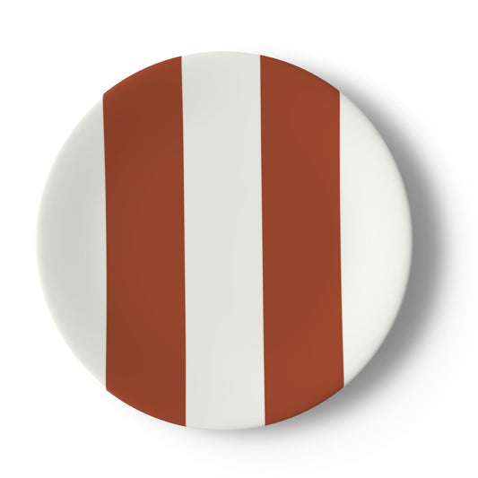 Mini 6.5” O’Reilly Copper Stripe Decorative Plate