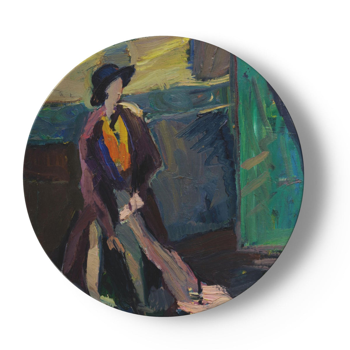 Maxi 10.4” O’Reilly ‘The Lady’ Decorative Plate