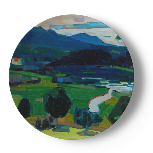 Statement 12.5” O’Reilly ‘Hills’ Decorative Plate