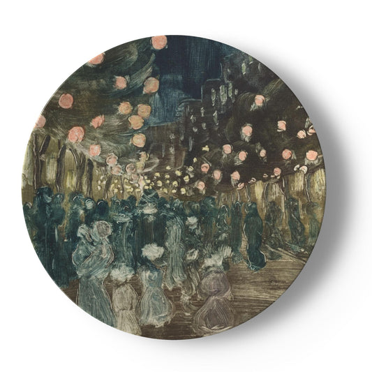 Statement 12.5” O’Reilly ‘Pompon’ Decorative Plate