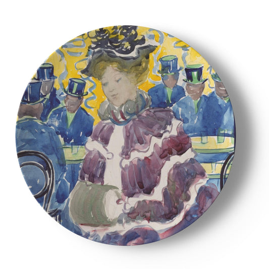 Statement 12.5” O’Reilly ‘High Tea’ Decorative Plate