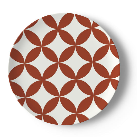 Statement 12.5” O’Reilly Copper Frond Decorative Plate