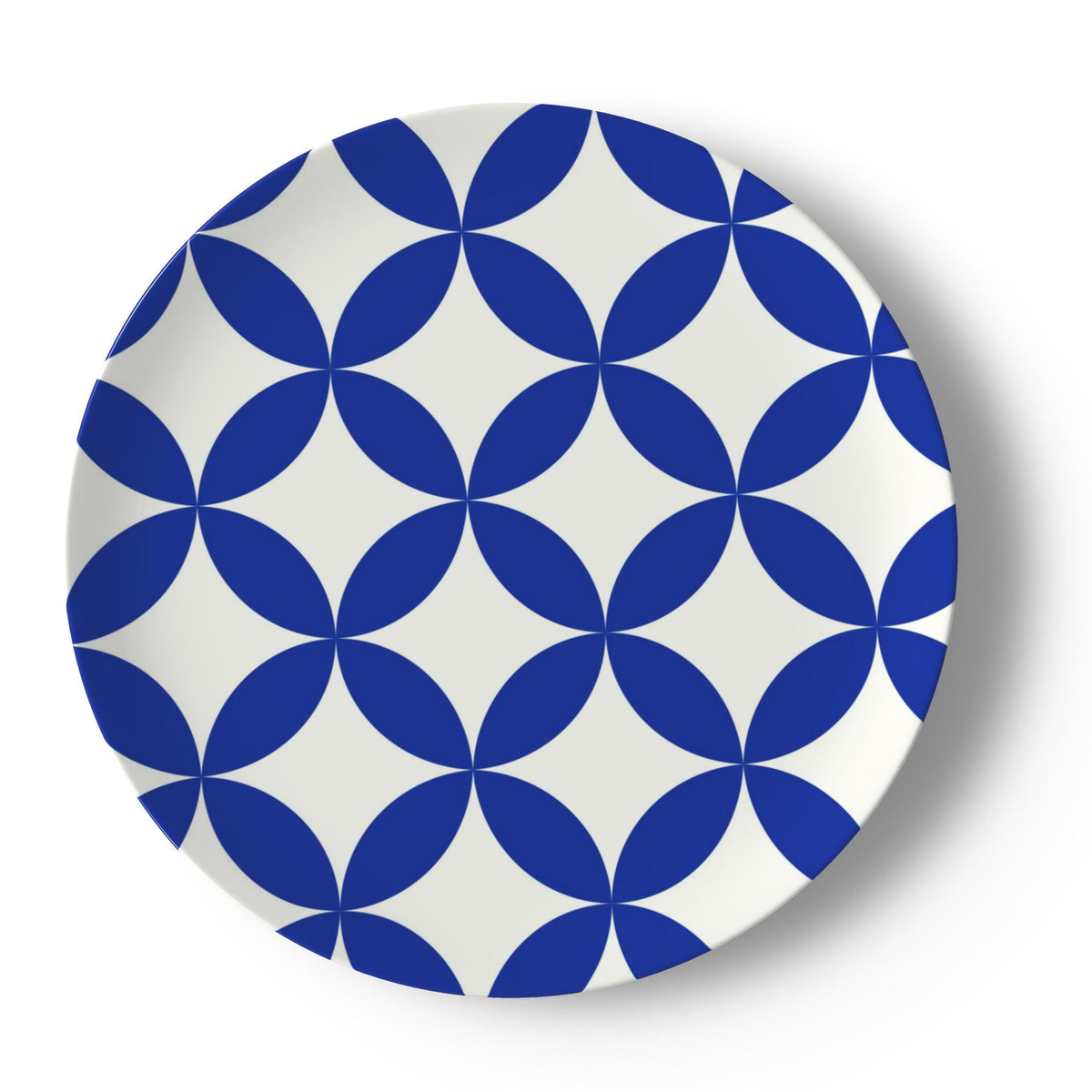 Statement 12.5” O’Reilly Cobalt Frond Decorative Plate