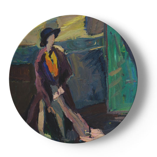 Statement 12.5” O’Reilly ‘The Lady’ Decorative Plate