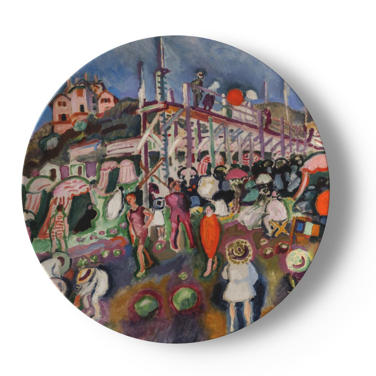 Statement 12.5” O’Reilly ‘Bastille’ Decorative Plate