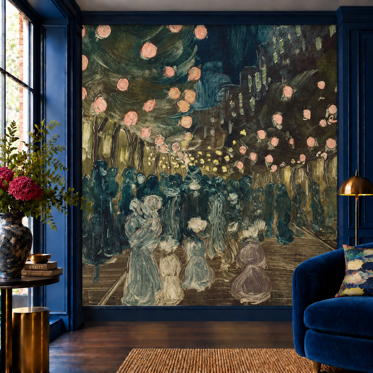 O’Reilly ‘Pompon’ Feature Wall Mural