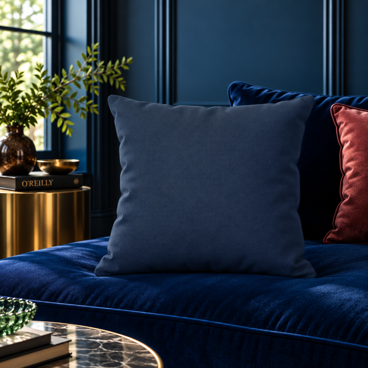 O’Reilly Blue Cushion